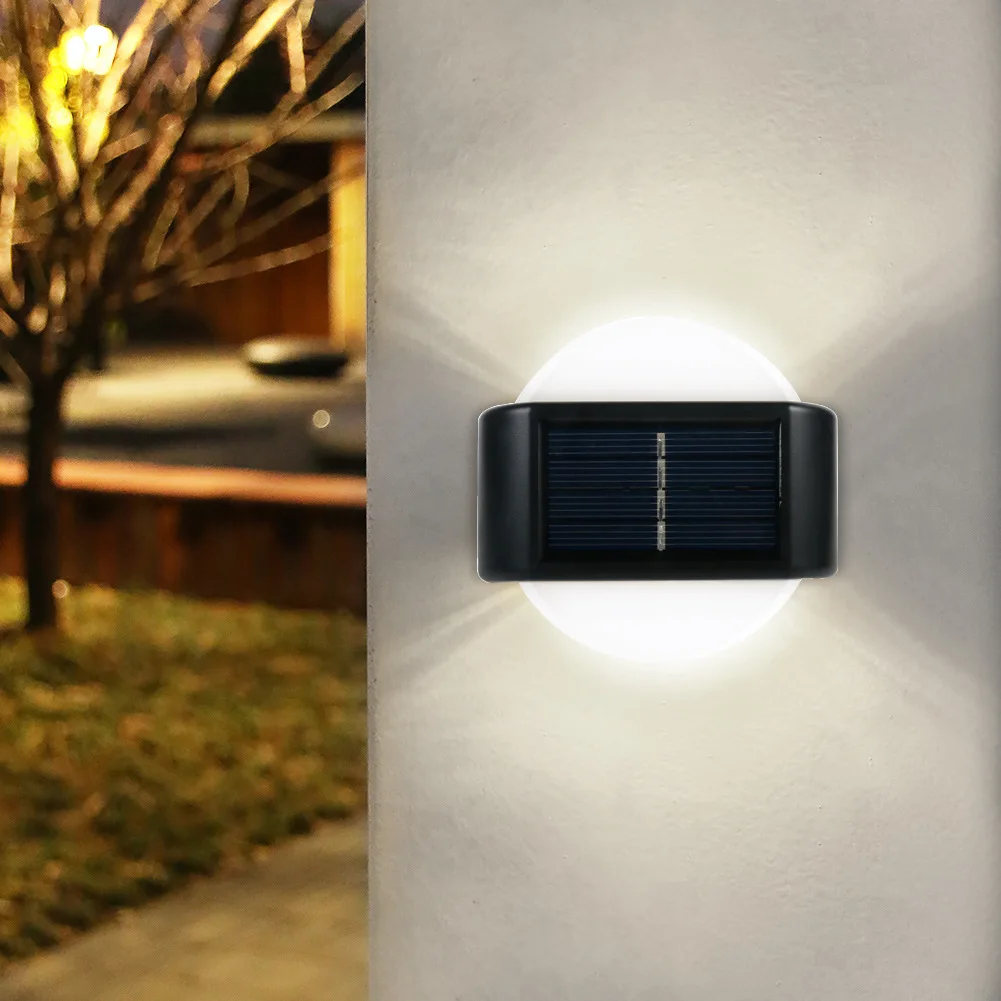 Kit de 3 piezas de lámpara LED Solar de pared, iluminación de seguridad de 5 W, ambiente de carga Solar, IP65, luces impermeables para exteriores