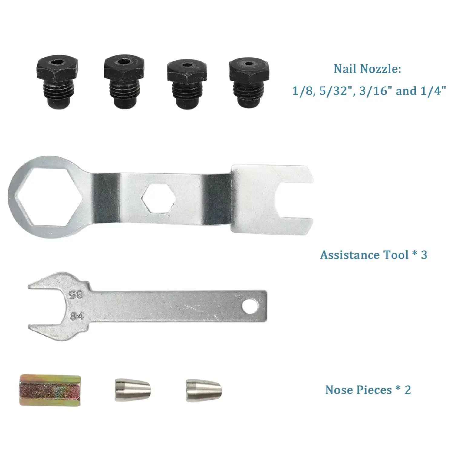 Air Riveter,Pneumatic Rivet Gun2.4－6.4mm Hydraulic Air Riveter Tool