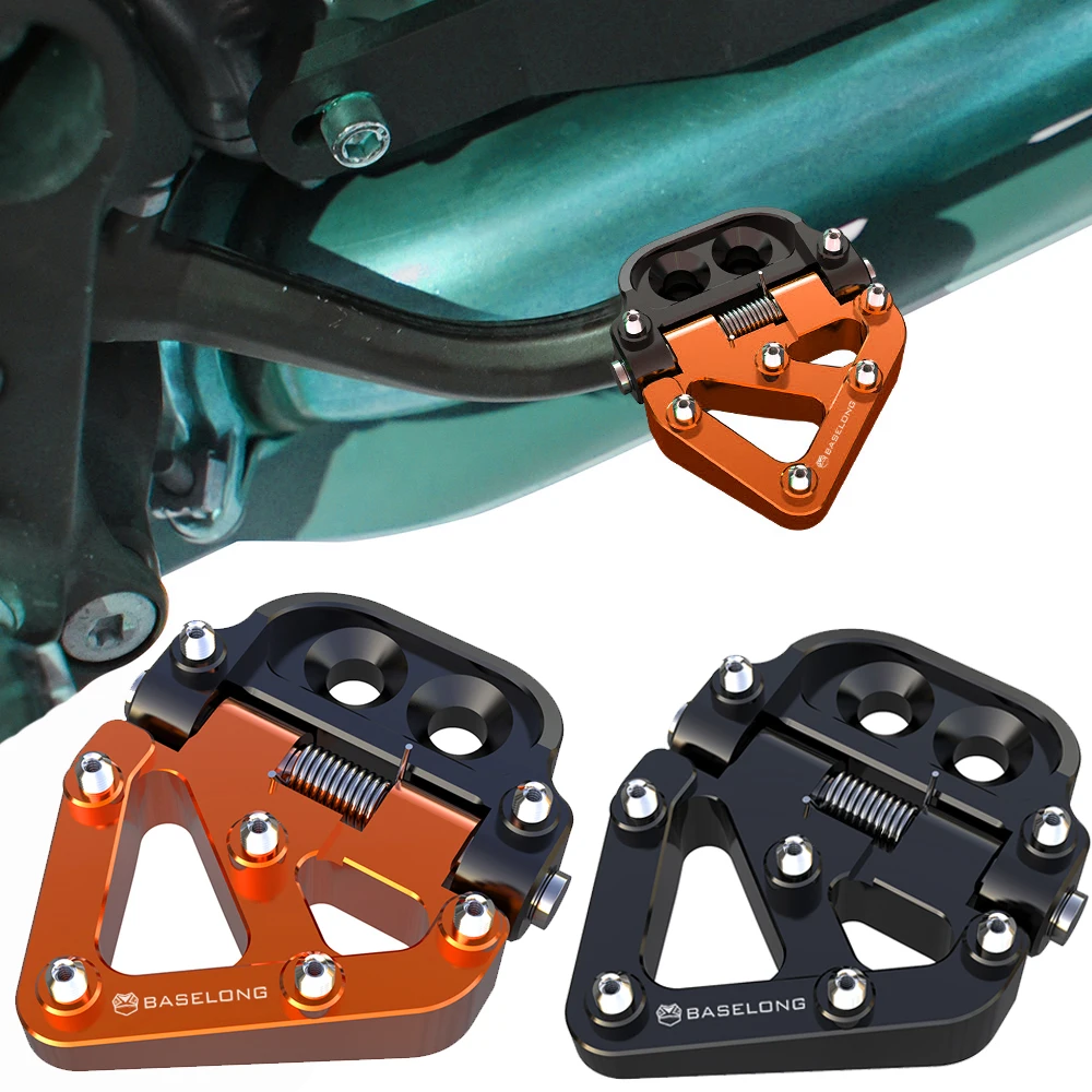 

Для KTM EXC EXCF EXCR XC XCF XCW SX SXF шесть дней 125 150 200 250 300 350 450 500 2000-2016 Складной ступенчатый наконечник Педальный тормоз