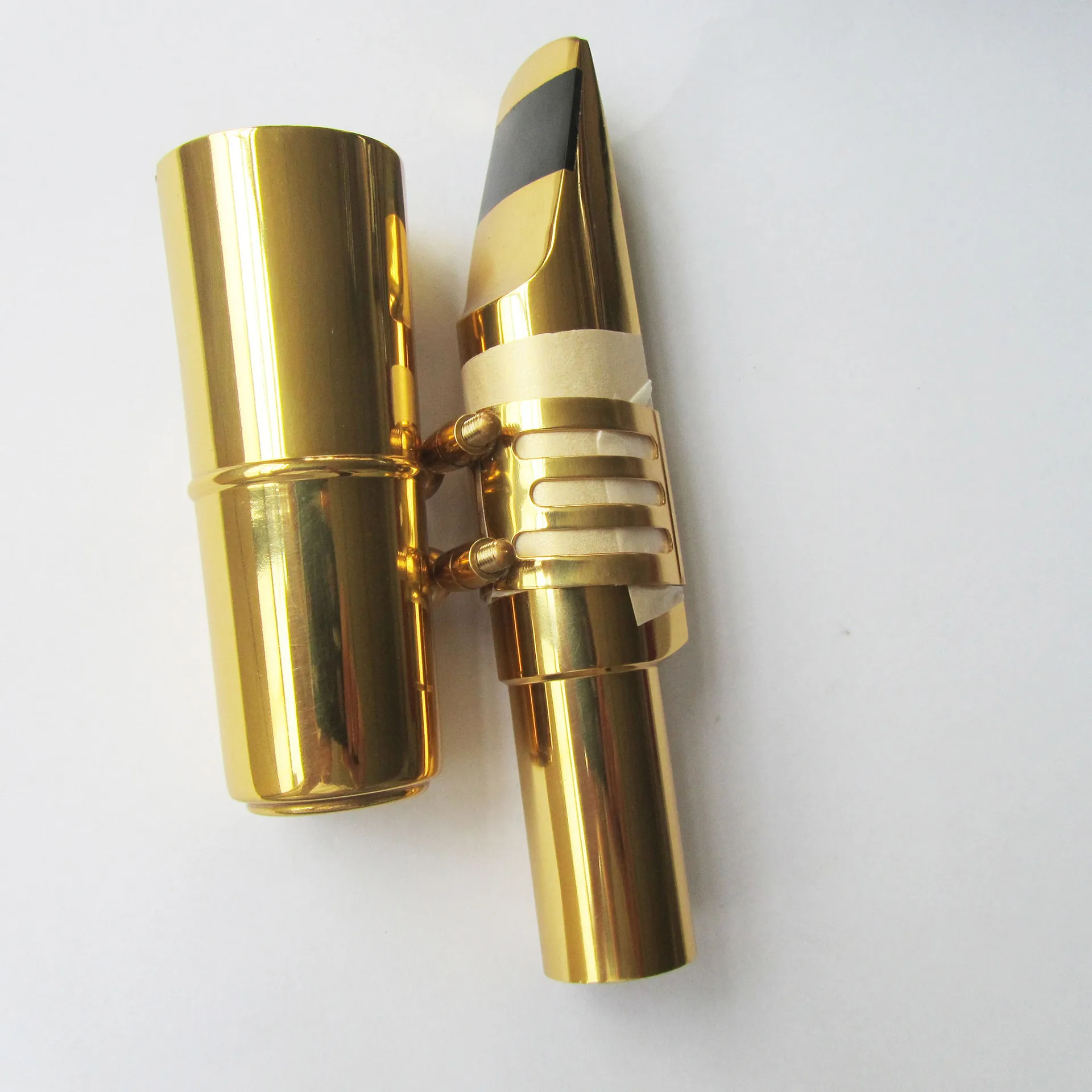 Silver Baritone Mouthpiece E-flat Brass Gold Plated High Quality Baritone Saxophone Mouthpiece Instrument Accessories