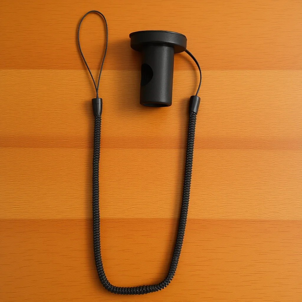 

Elastic Retractable Pen Holder Clip 1.3m Anti-Lost Spring Rope Pen Leash Stylus Attachment Notebook Use Teacher Student