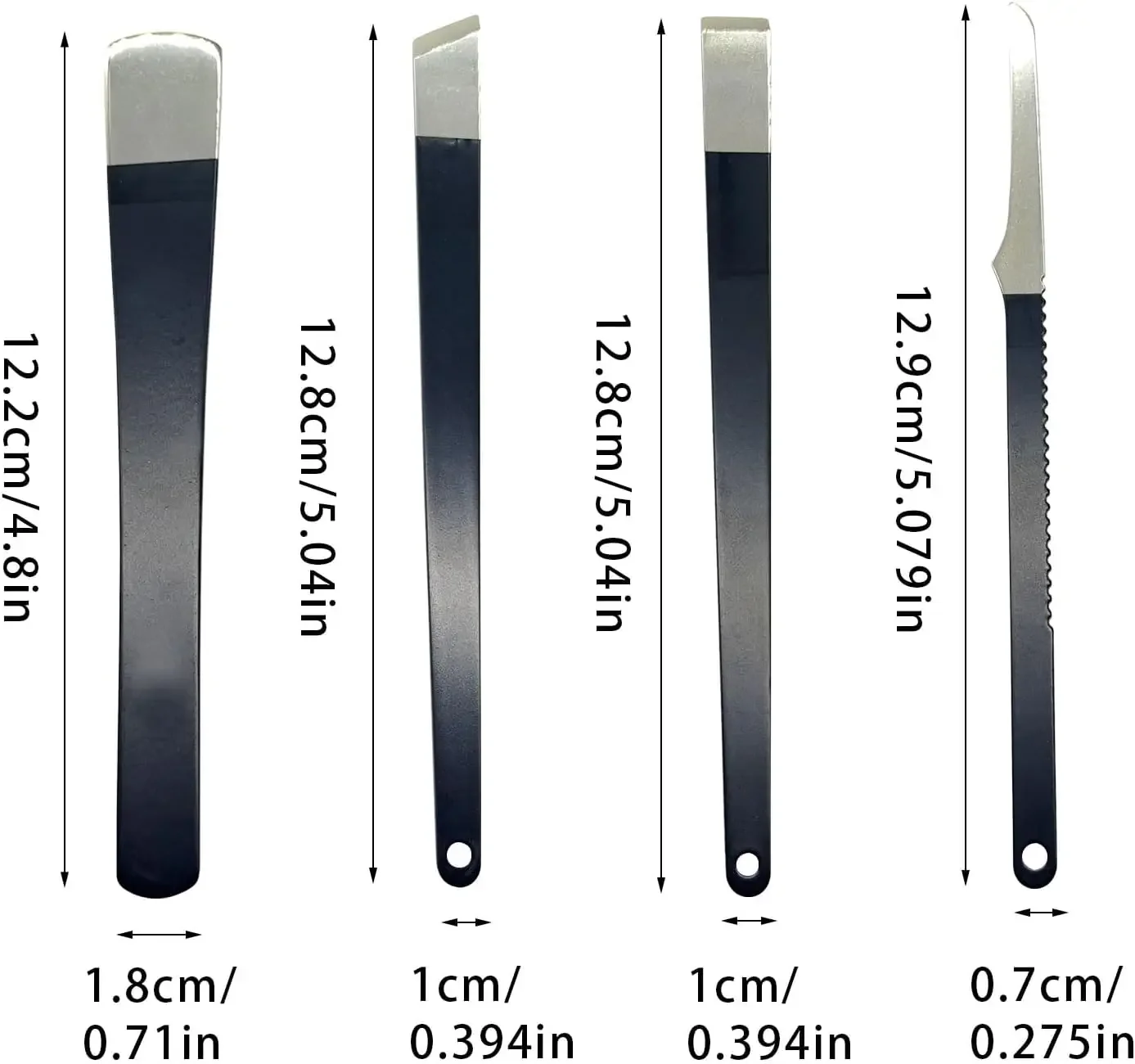 4/5/6pcs Pedicure Knife Set, Callus Remover Dead Skin Scraper Tool, Nail Trimmer & Groove Cleaner for Home Foot Care