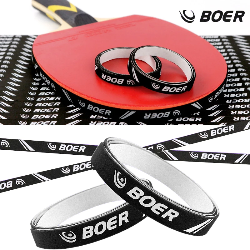 

Толстая самоклеящаяся защитная лента для края ракетки для настольного тенниса, губчатая накладка, предотвращающая удары, защита для лезвия ракетки для пинг-понга