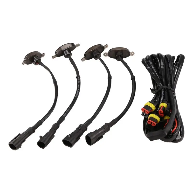 

Надежные светодиодные ходовые огни в стиле Raptor с затемненными линзами и янтарным светом для передней решетки Ford F-150 F150 2009-2018