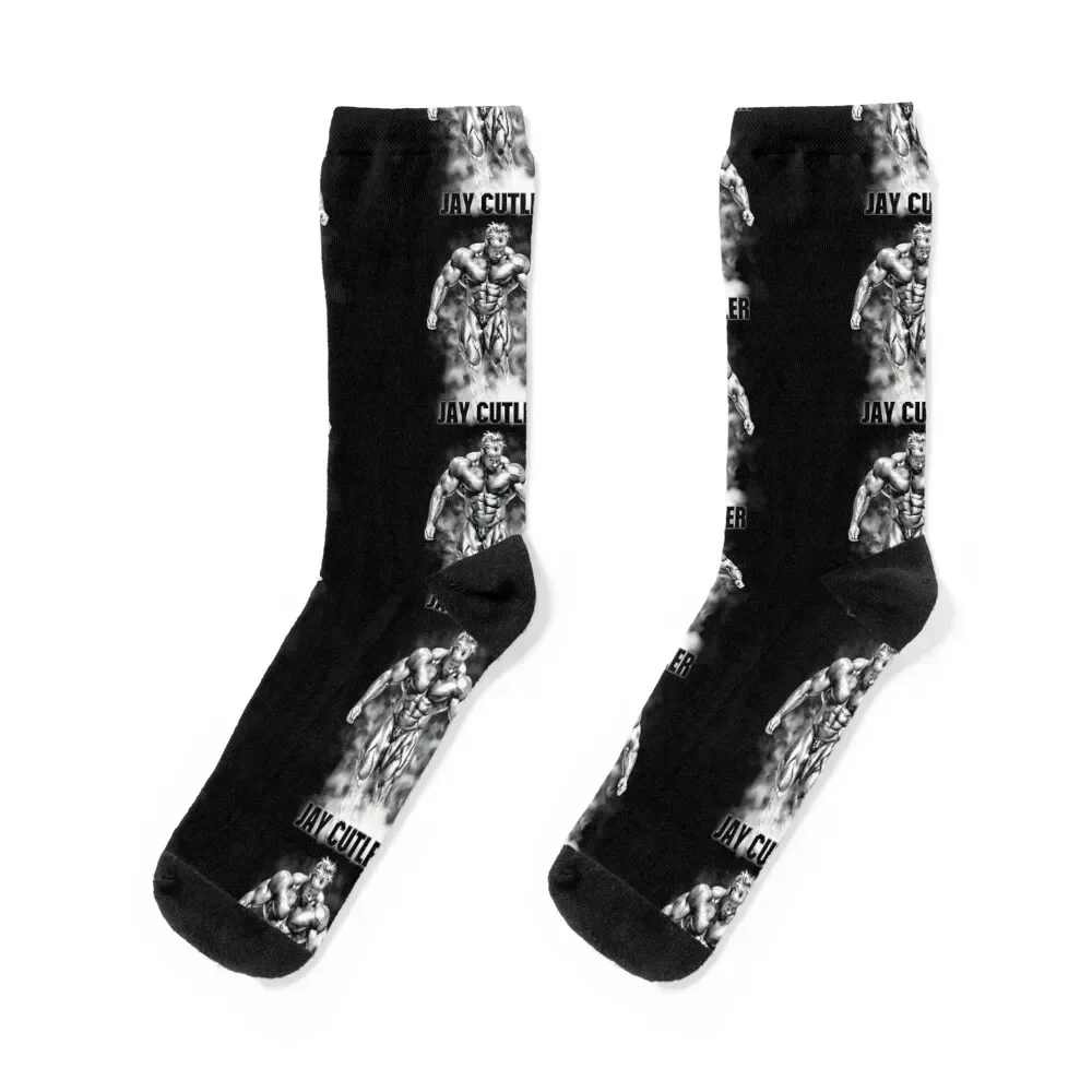 

Jay Cutler Quad Stomp Socks Novelties hiking sport Stockings compression Man Socks Women's