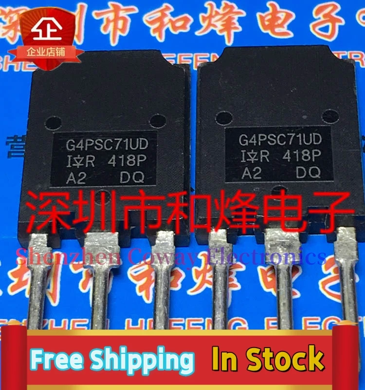 10PCS-30PCS  G4PSC71UD IRG4PSC71UD  TO-247 600V 60A  In Stock Fast Shipping