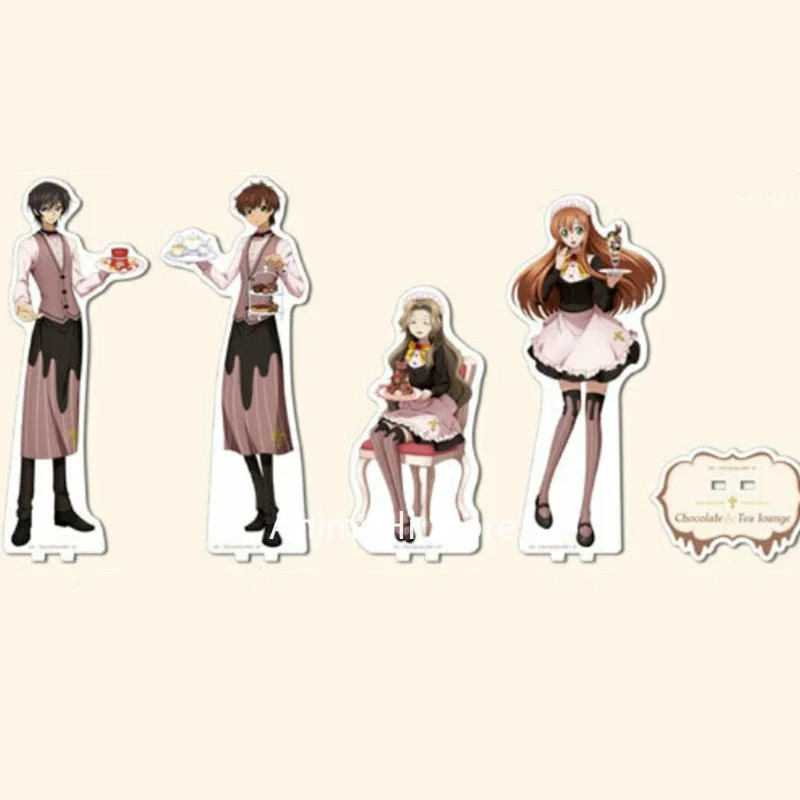 

Anime Lamperouge Kururugi Suzaku C.C. Nunnally Britannia Acrylic Stand Model Cosplay Figure Toy for Gift