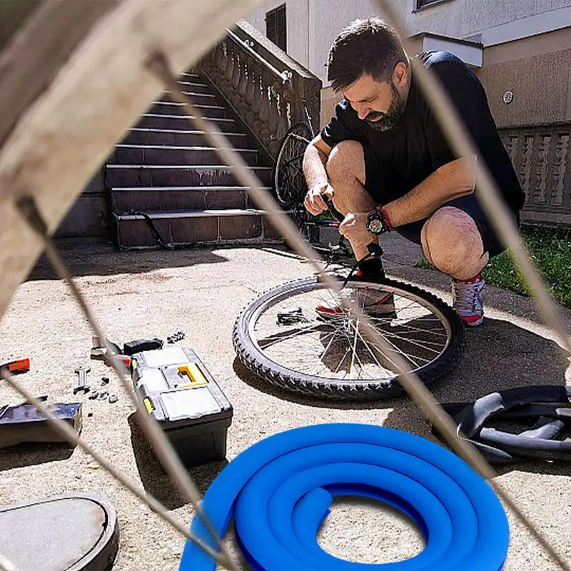 Protección contra pinchazos de bicicleta, insertar neumáticos de bicicleta para evitar lesiones, almohadilla de tubo interior, Protector de neumáticos de bicicleta para accesorios de ciclismo