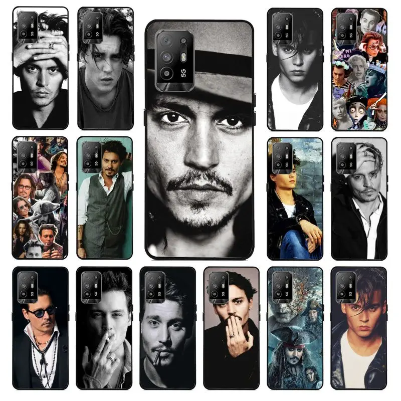 johnny depp funda Phone cover For OPPO A74 A78 A94 A98 A54 A72 5G A57 A9 A53S A96 A9 A53 A73 2020 4G Cases coque