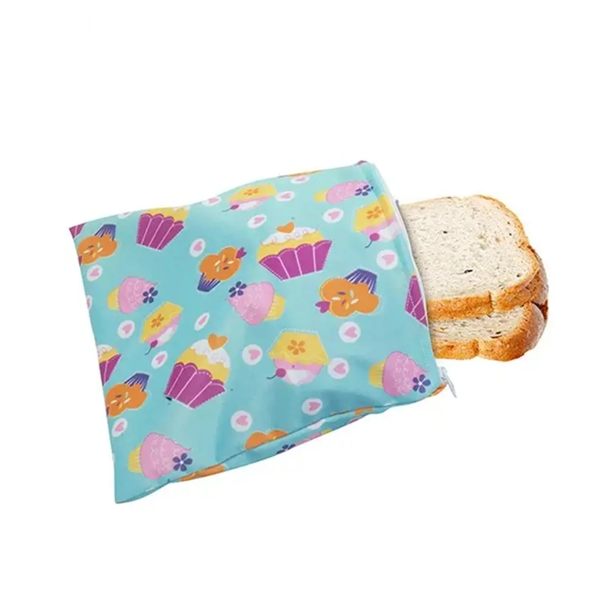 3pc Snack Bag Washable Lunch Bag Reusable Multifunctional Waterproof Sandwich Organic Food Wrap For Child School Travel Bag