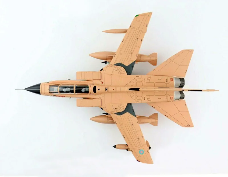 Fine 1 / 72 ha6704 British gr.1 fighter model  Persian Gulf War  Alloy collection model