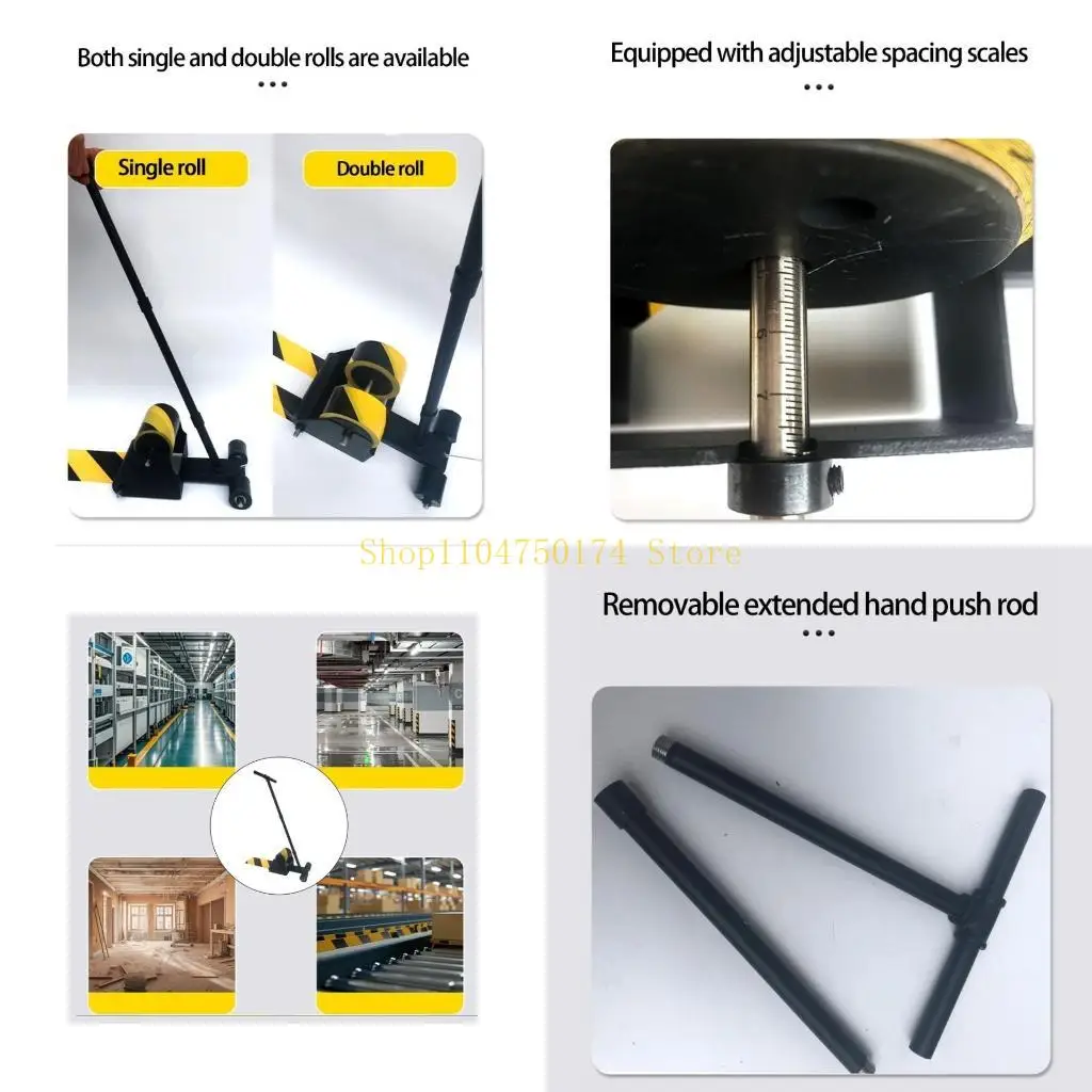 Professional Tape Line Applier Metal Frame Twin Drum Plan Guide Needle Feature top sale