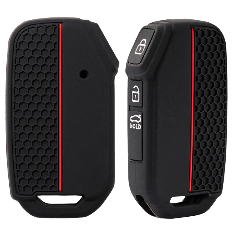 Car Key Fob Case Cover For Kia Sorento Cerat Seltos Sonet Ceed K3 K5 Sports Soul Sportage NiroTelluride Carnival Xceed Proceed view 6