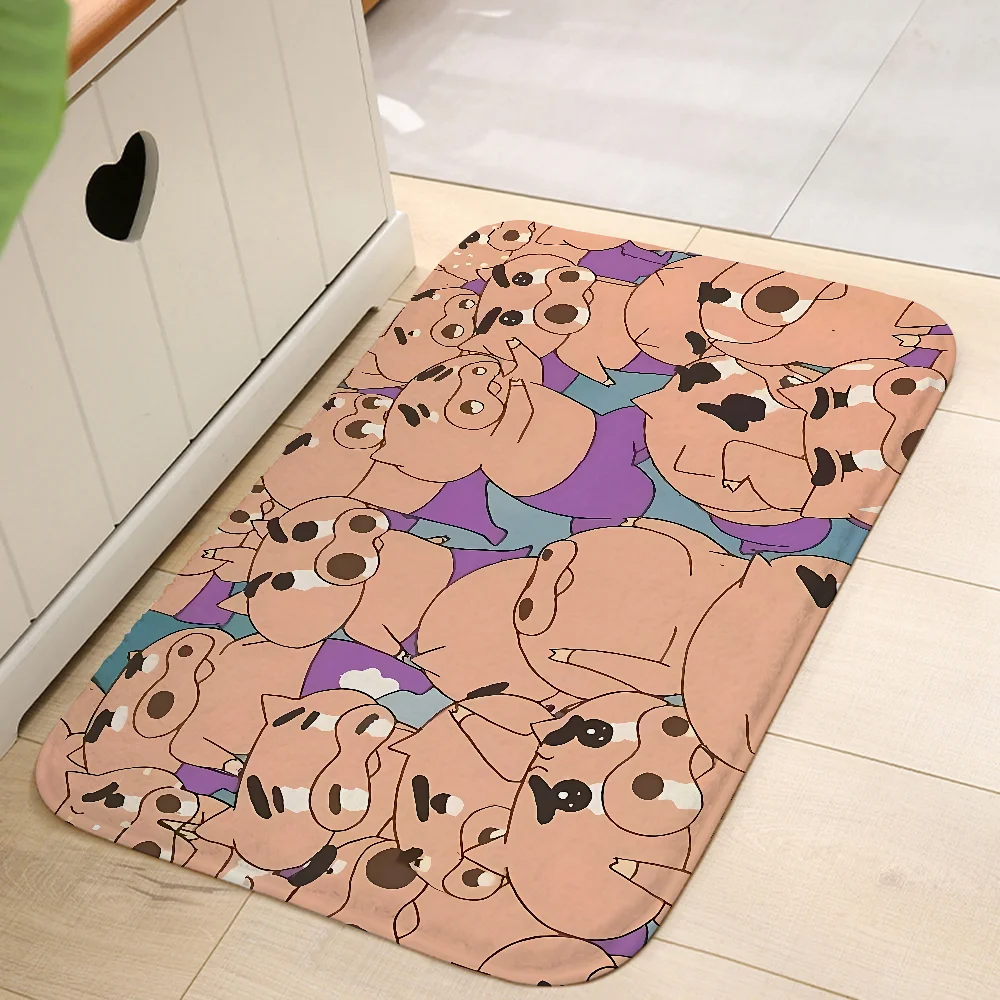 

B-Buriburi-zaemon Floor Mat For Living Room Sofa Floor Cushions Modern Soft Fluffy Home Rug For Children's Bedroom Play Carpet