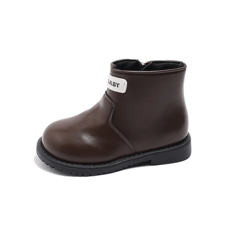 Bottes de rinçage carillon pour filles, chaussures rétro simples pour enfants, chaudes, confortables, polyvalentes, classiques, légères, nouvelle mode, automne