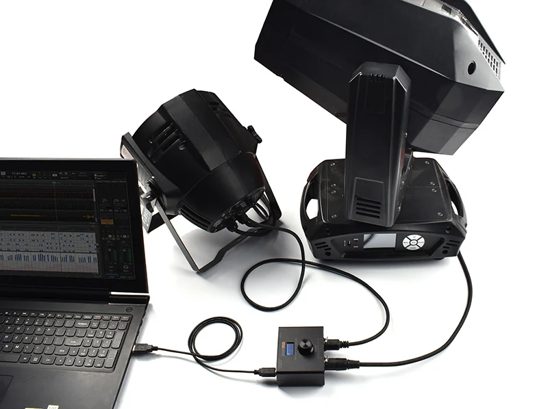 DOREMiDi MIDI To DMX Controller (MTD-1024) Can Convert MIDI