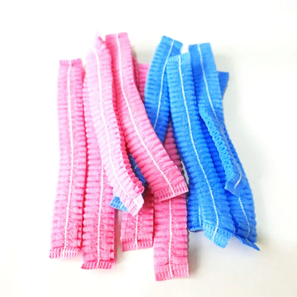 

Disposable Non-Woven Dust-proof Bar Hat Breathable Comfortable Folded Design Hair Nets Medical Caps Shower Caps Kitchen Supplies
