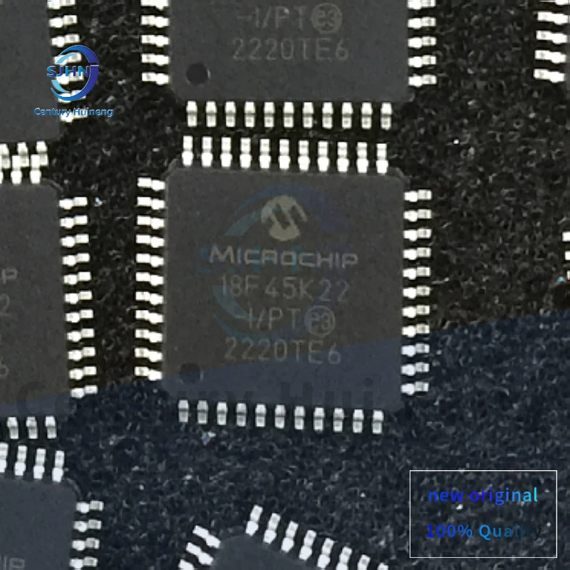 5PCS New original 18F45K22-I/PT PIC18F45K22-I/PT Embedded 8-bit Micro Control TQFP-44