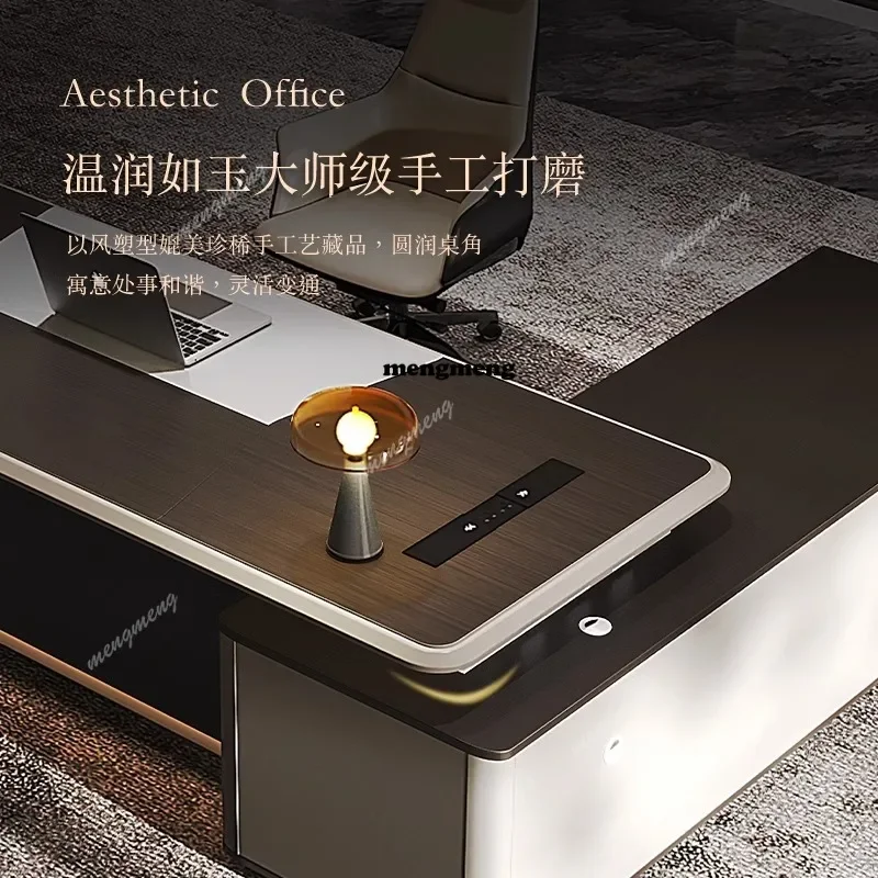 Hot sales Modern Organizer Executive Desk Manager Designer Corner Shelf Office Desks Storage Bedroom Luxury Escrivaninha Home Of