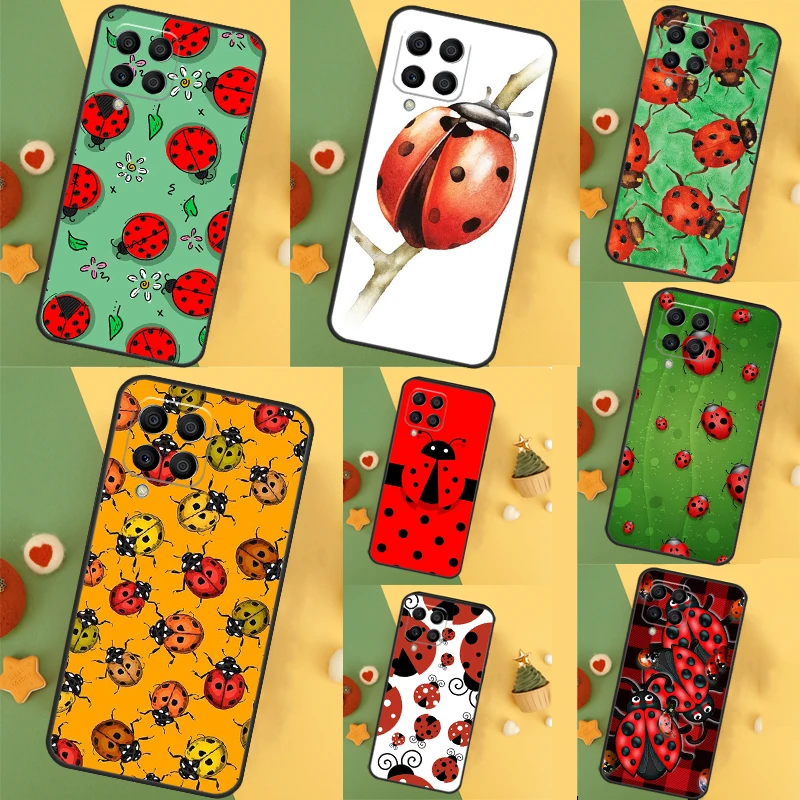  Ladybug Beetle For Samsung Galaxy M31 M51 M21 M11 M20 M13 M33 M53 M52 M32 M12 M14 M34 M54 M55 M15 Case