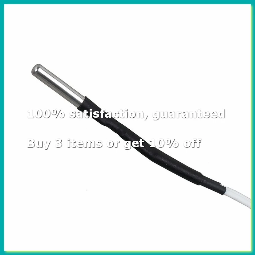 3D Printer Parts HT-NTC100K Thermistor Temperature Sensor for High Temperature Filament 350 Degrees B3950 For 1M-DTD2