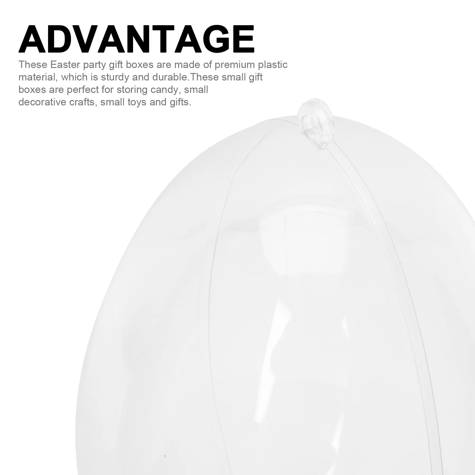 

6Pcs Elegant Easter Candy Box Reusable Gift Packaging for Wedding Baby Shower Bridal Party Favors and Festival Decoration Use