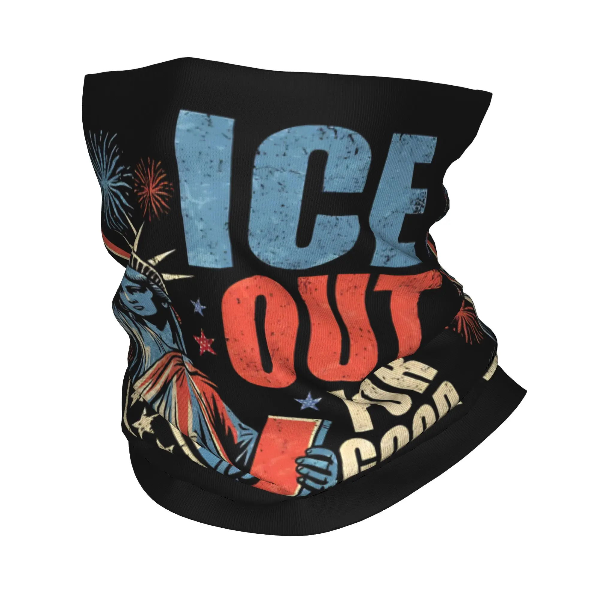 ice Out  Anti Ice Minneapolis Abolish Ice Magic Scarf Accessories Neck Cover  Bandana Cool Outdoor Sports Hair Band Wrist Wraps