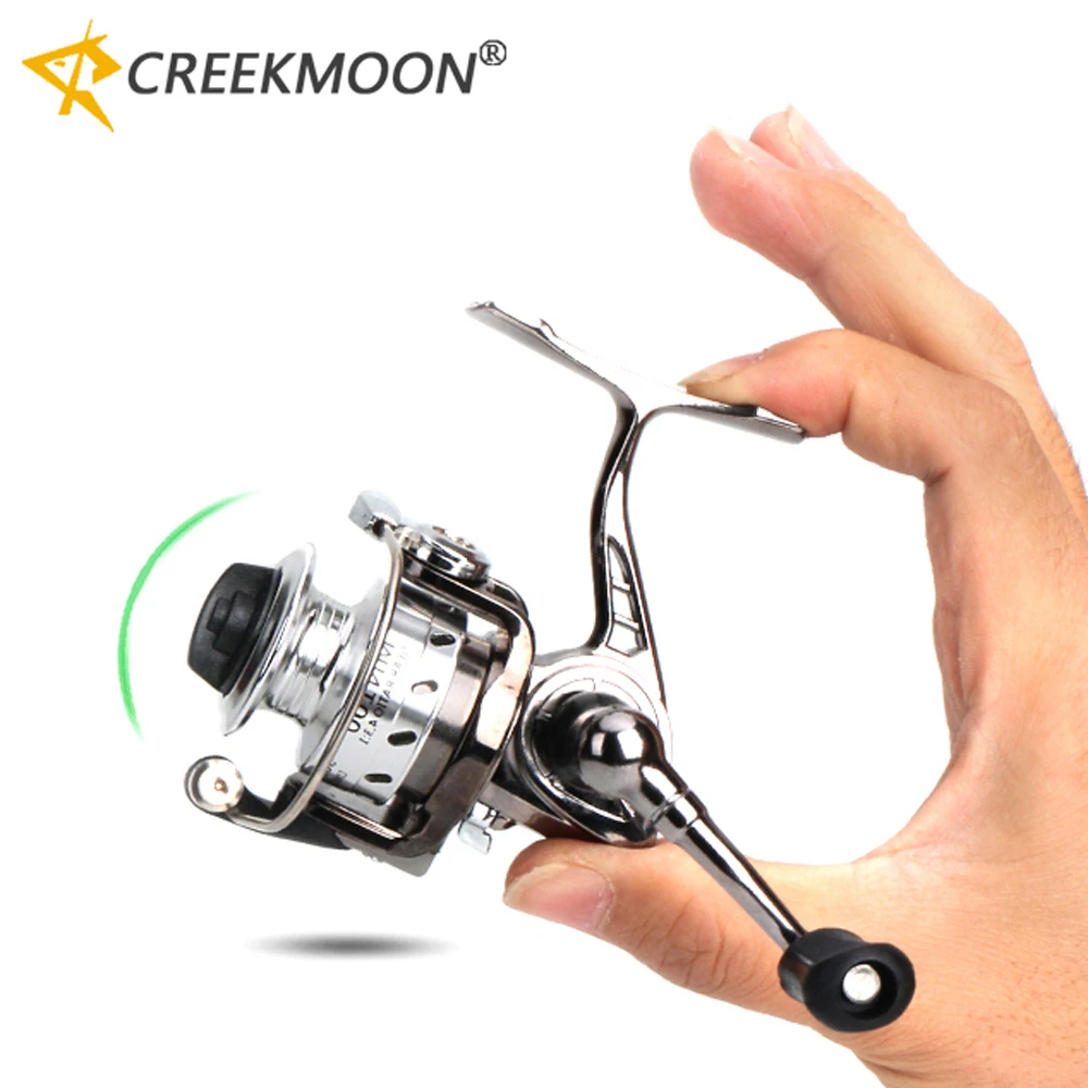 Mini High Speed Spinning Fishing Reel 2+1 Ball Bearings Left/Right Hand 4.3 Tackle Carp Sea Ice Fishing Wheel катушка рыболовная