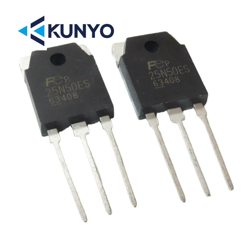 

to-3p 25A/500V FSW25N50A FSW25N50B FSW25N50C 25N50 Power Transistor