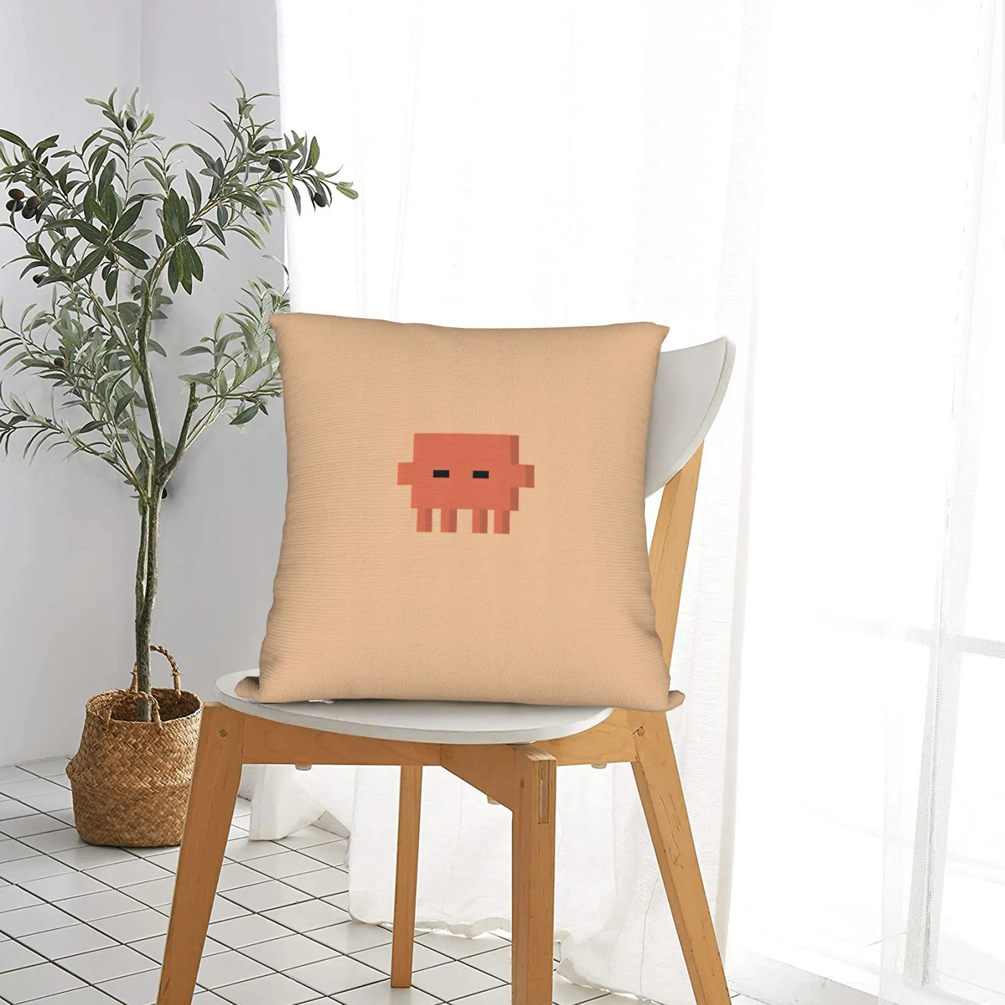 Code This Claude Pillow Cover  Soft Cushion Cover Morden Pillow Case For Sofa Bedroom Home Decor