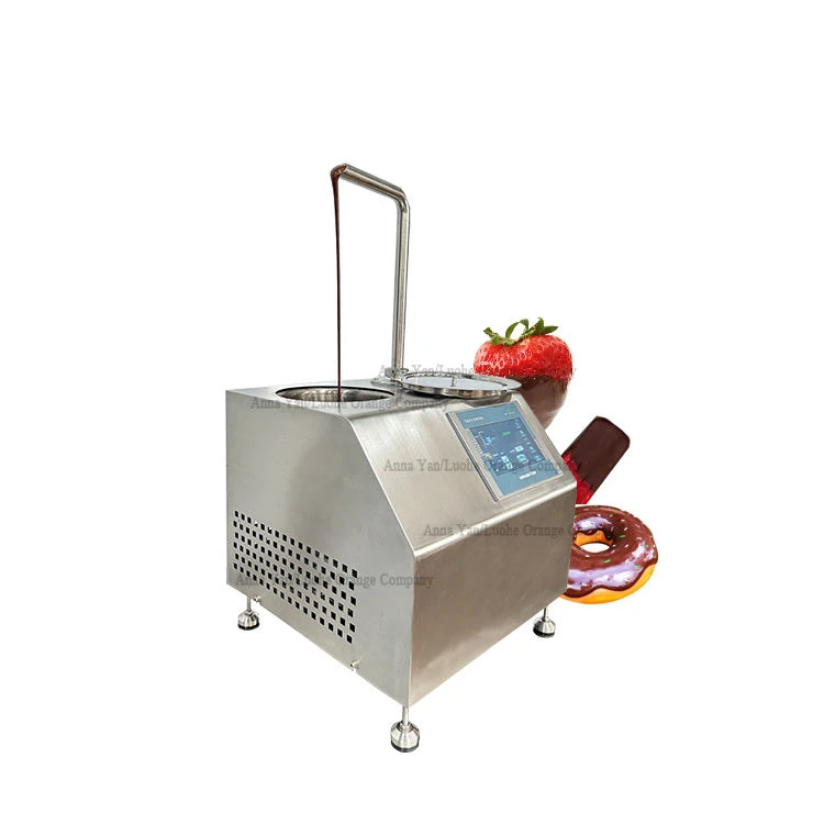 Small 5.5 L Commercial Chocolate Dispenser Tempering hine Melter Chocolate Fountain Stainless Steel Snack Equipment