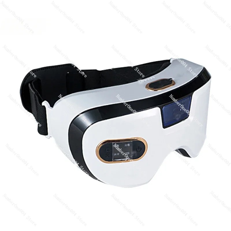 Portable USB Rechargeable Hydrogen Eye Massager with Heat Compression Smart Eye Care Equipment for Fatigue Relief