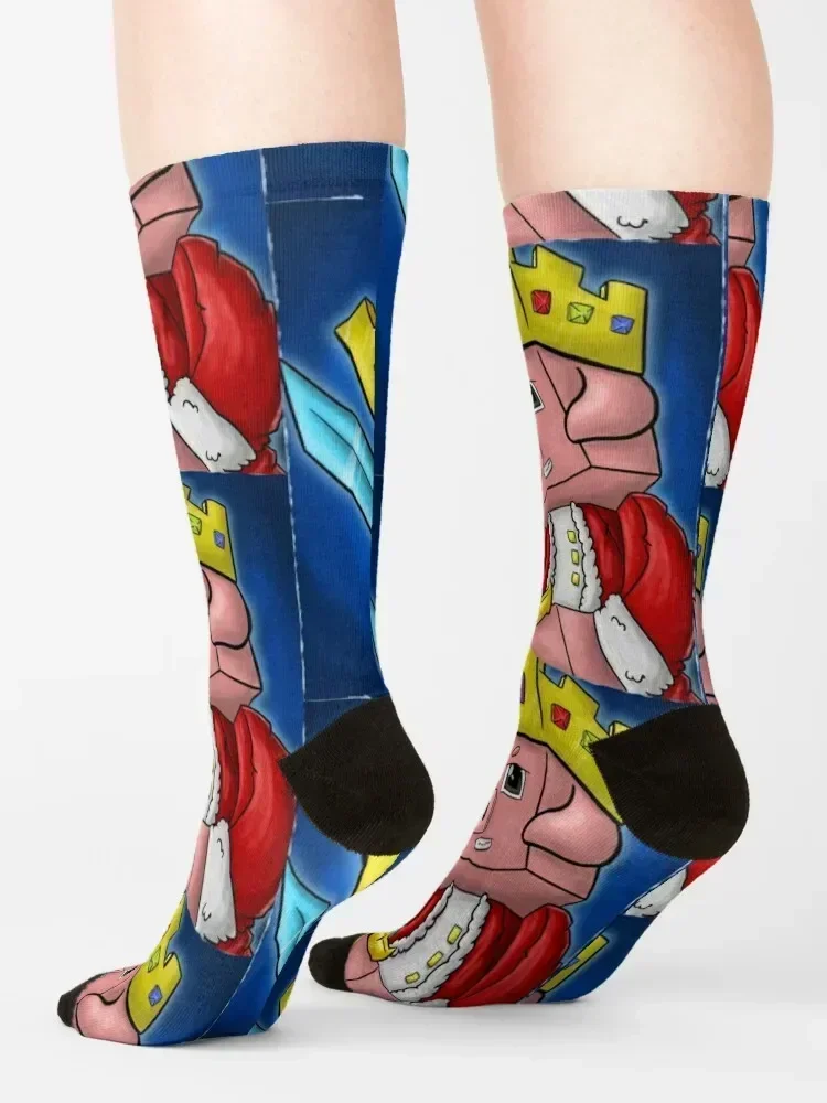 جوارب تكنوبليد كينج ميرش لركوب الدراجات للأطفال برباط لامع للرجال من القطن عالي الجودة للرجال والنساء