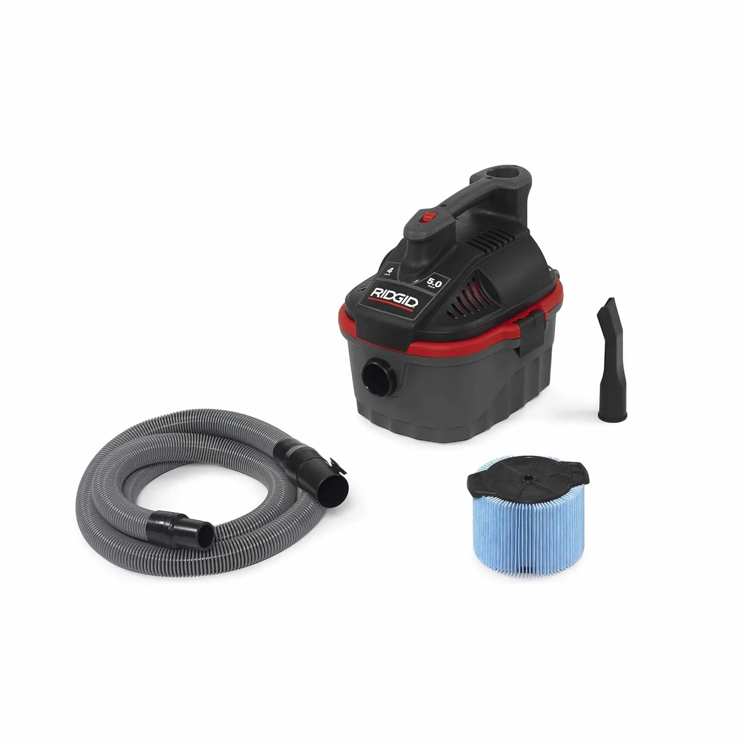 

50313 4000RV Wet/Dry Vacuum, 4 gal, Red
