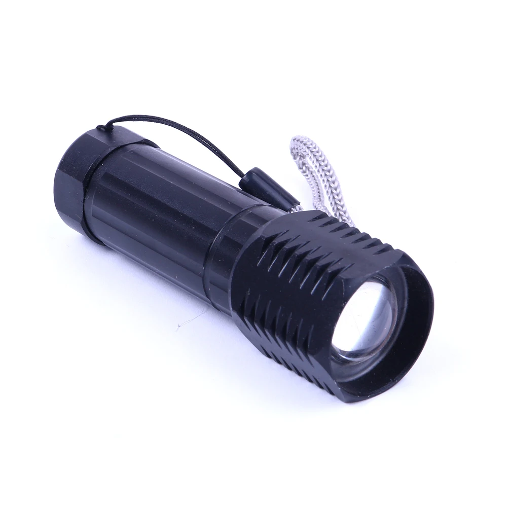 Zoom Powerful flashlight small Watton Wt-094 long distance led Net light high quality material Hunting, camping,home, school, Ca