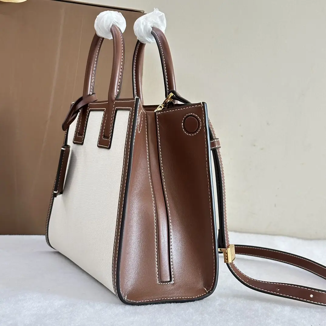 Top Handle Bag Multi-Compartment Pu Satchel For Working Women Detachable Crossbody Tote Women Shoulder Purse Versatile All-Match Universal Organizer For Cosmetics Documents