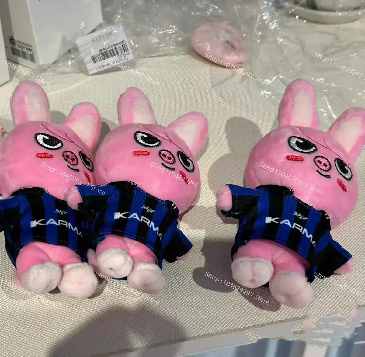 جديد SKZOO الضالة الاطفال قميص أزرق نمط المعبود نفس النمط ستار مطاردة حفل الشعور SKZ مروحة يمكن Bangchan لي Minhao أفخم المفاتيح #3