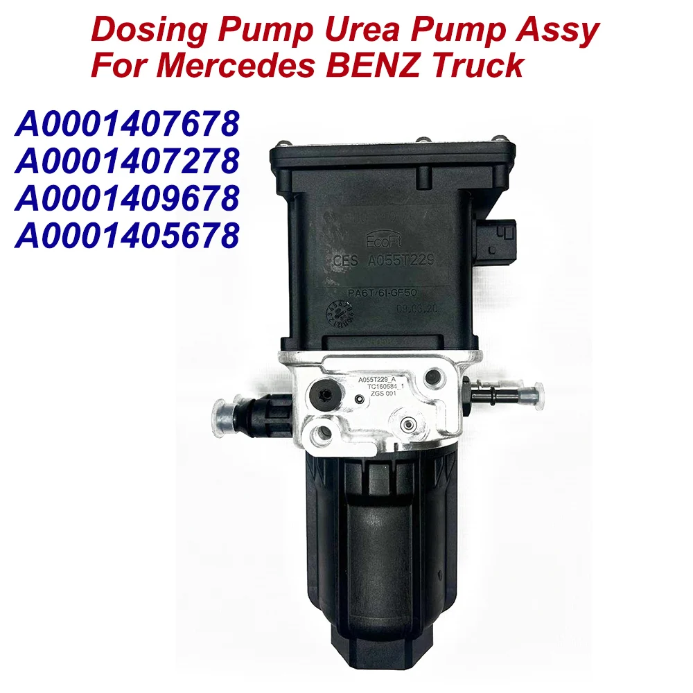 

Новый дозирующий насос AdBlue, насос мочевины в сборе A0001407678 A0001407278 A0001409678 A055T229 A066S734 для грузовика Mercedes BENZ