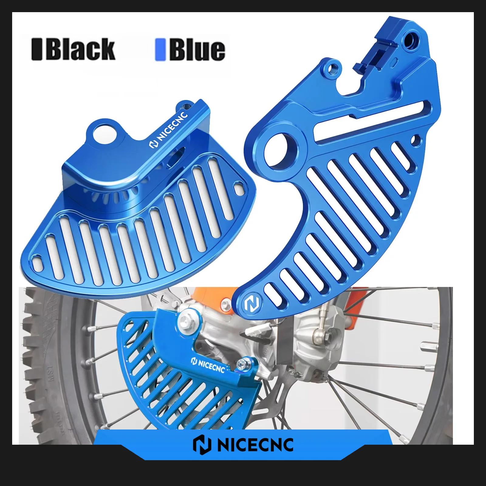 2024 For Sherco 125 250 300 SE FACTORY 250 300 450 500 SE-F SEF FACTORY 2021-2024 Front Rear Brake Disc Cover Guard Kit Aluminum
