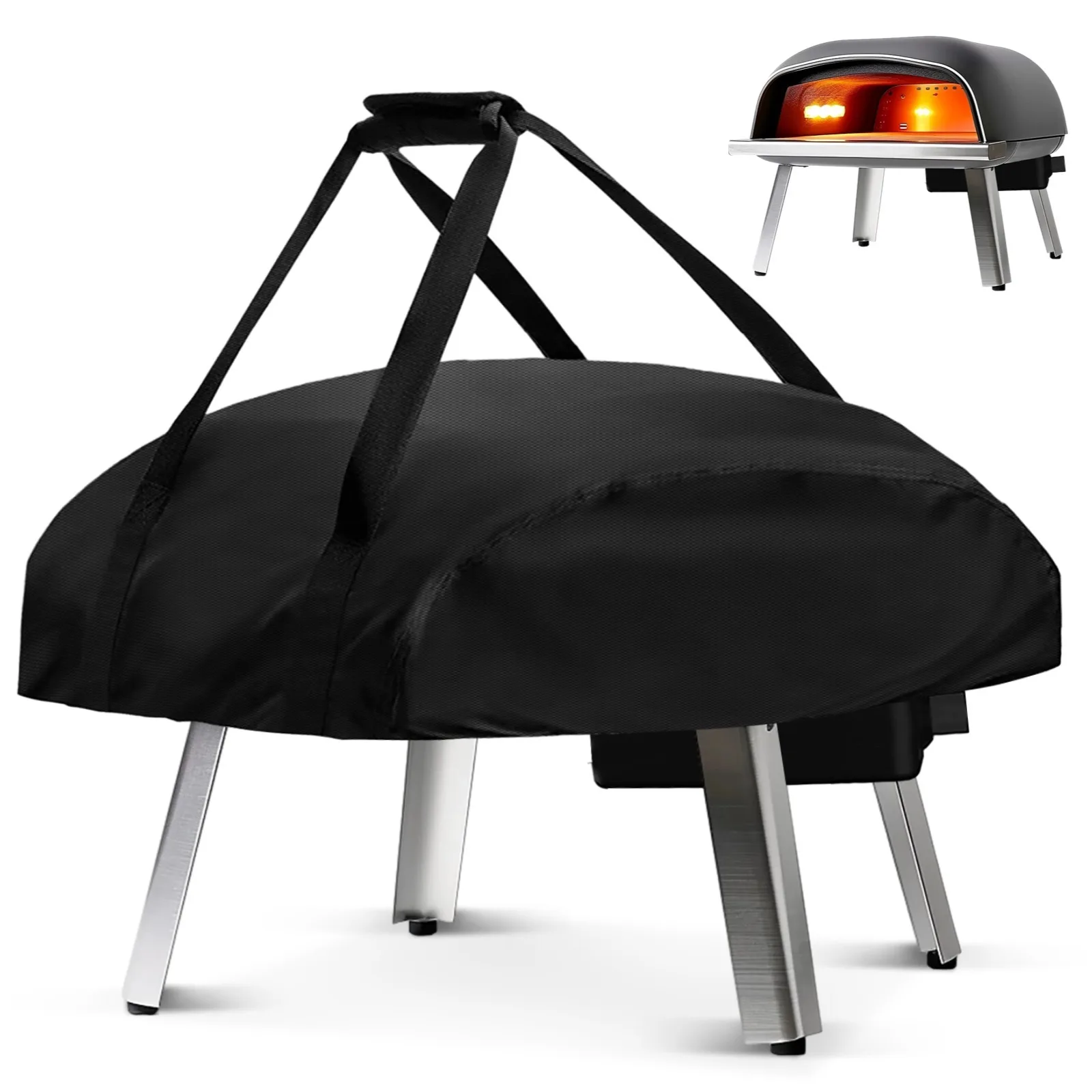 Pizza Oven Cover Waterproof Pizza Oven Cover For Ooni Koda 16 Pizza Ovens Outdoor Pizza Oven Pizza Oven Accessory 30X23.5X8.5"