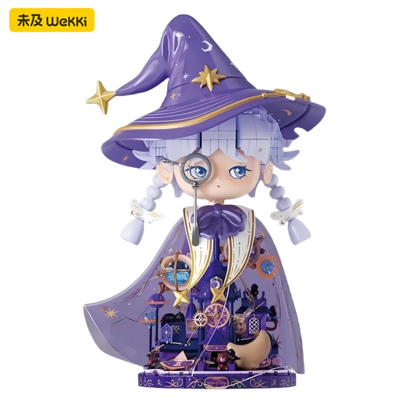Wekki Building Blocks Fairy Tale Series Dream Witch Assembly Small Particle Architecture Children's Toy Model Ornament Gift