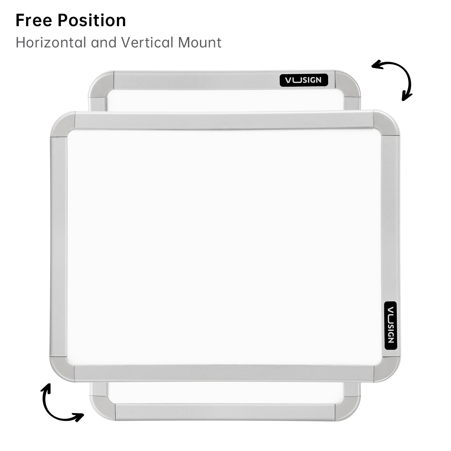 Небольшая доска для сухого стирания Deli 8,5x11 дюймов, портативная мини-белая доска для офиса, колледжа, дома и общежития