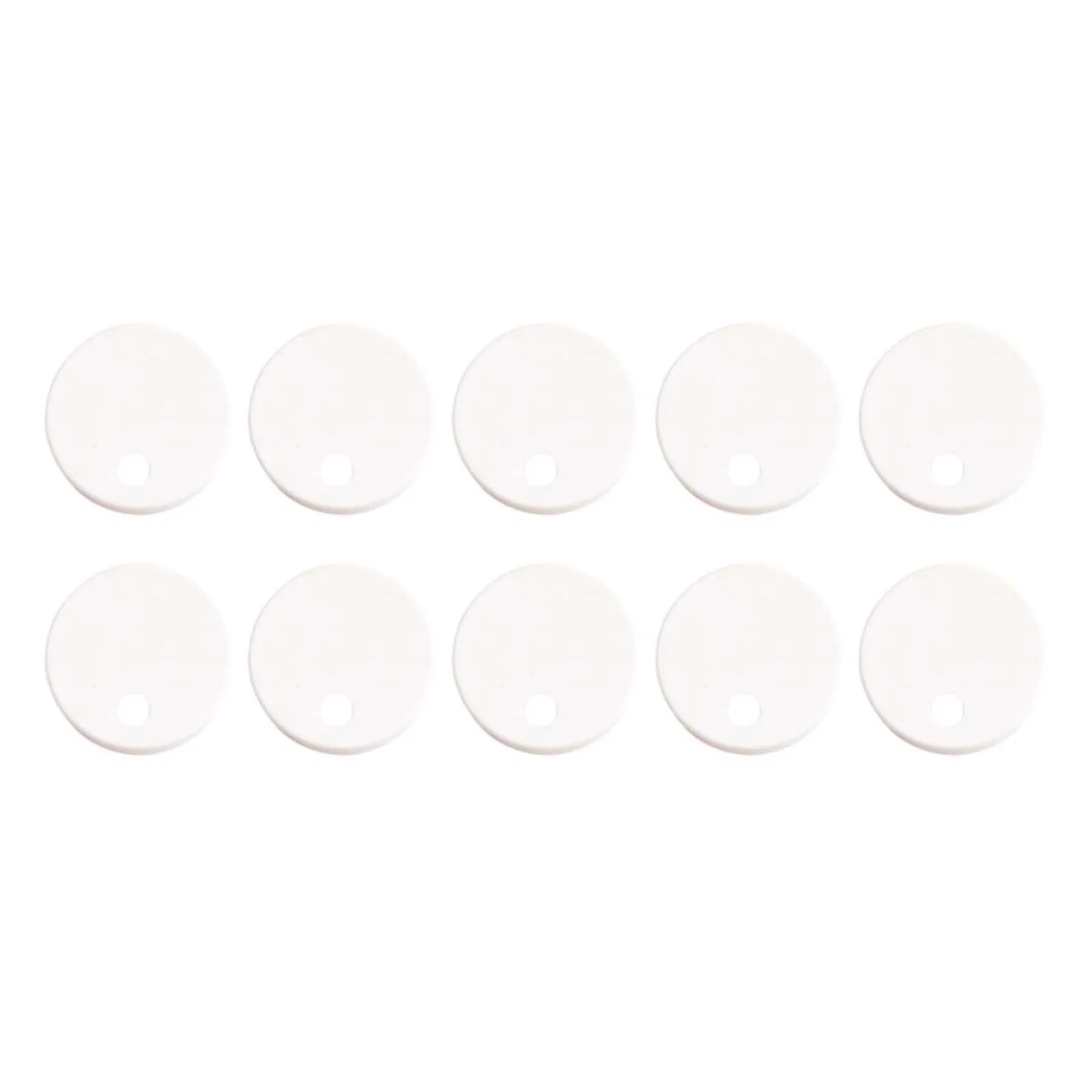

Bathroom Renovation 50mm Anti-rust Cover Aesthetic Toilet Improvement Elegant White Finish For Modern Bathrooms