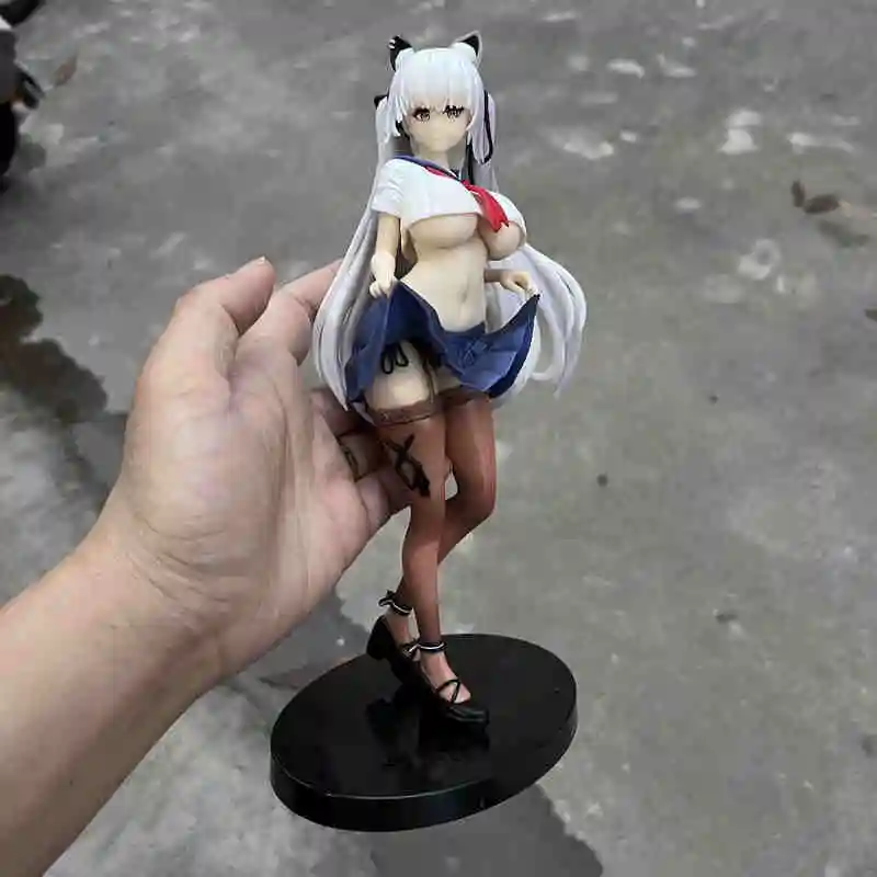 

In Stock 26cm Animation 2D Alvena Uniform Action Doll Model Toy Collection Gift Doll Character Decoration Statue Toys Gifts