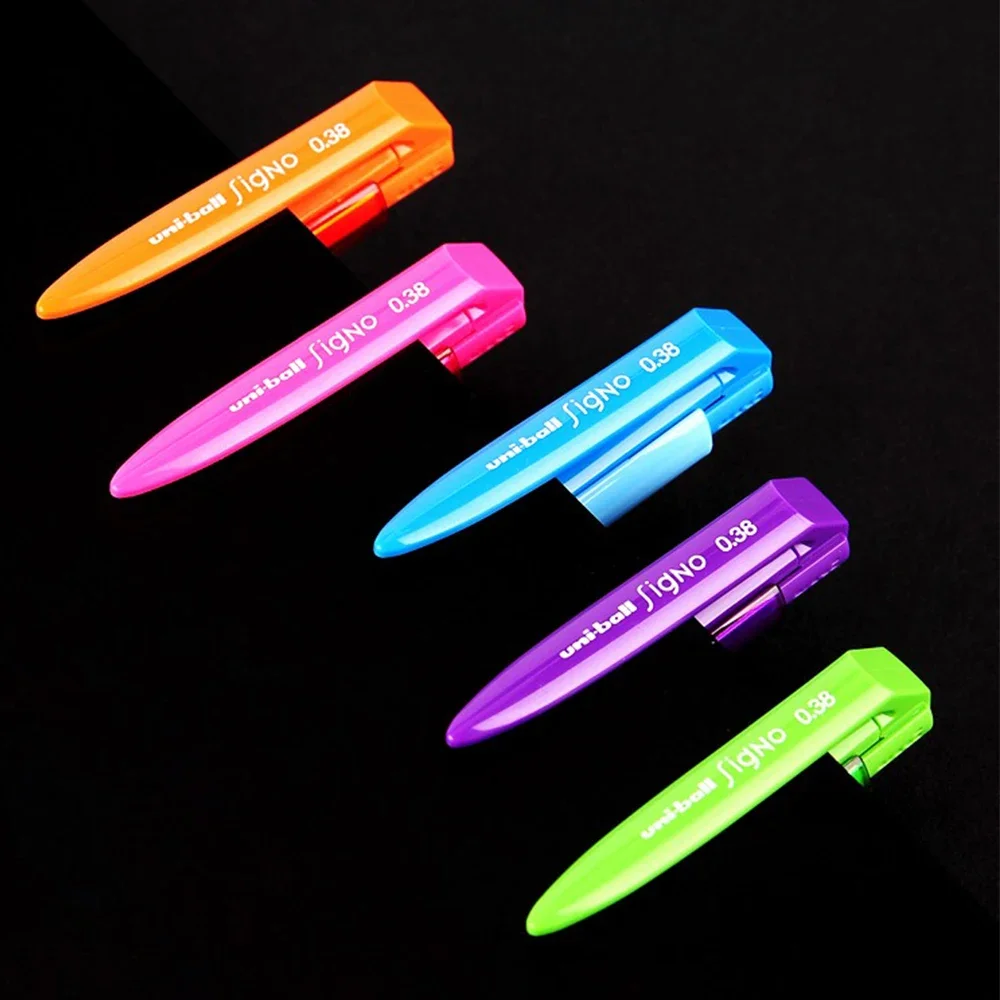 1 قطعة اليابان Uni هلام القلم التجفيف السريع 0.38/0.5 مللي متر UMN-155 منخفضة التخميد Signo السلس لكتابة لطيف مدرسة مكتب القرطاسية #6