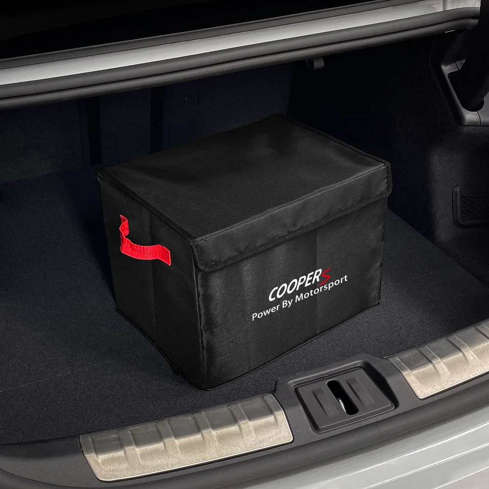 For Mini Cooper S JCW F55 F56 R55 R56 R60 R61 F54 F60 R50 Countryman Clubman Accessories Auto Trunk Storage Organizer Box