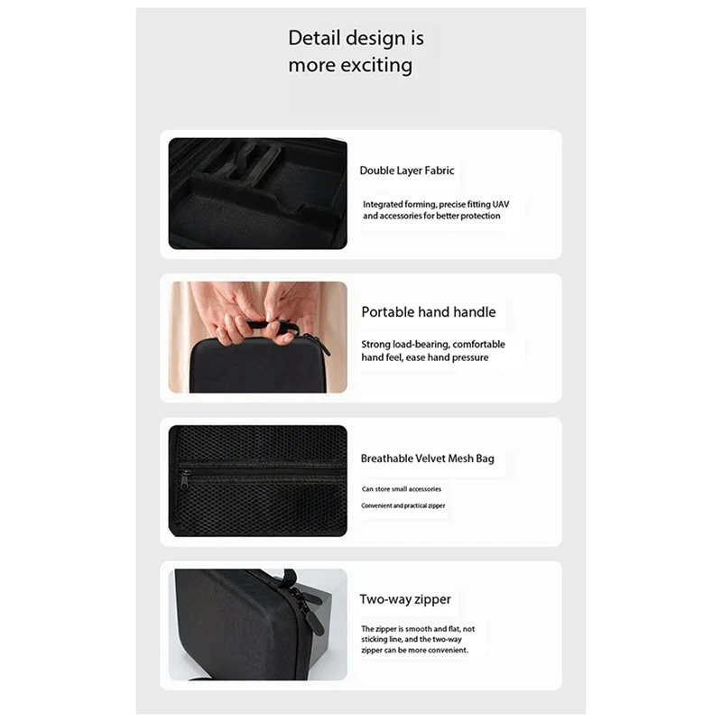 Carrying Case Package For Hoverair X1 Storage Bag Portable Box Flying Camera Accessories