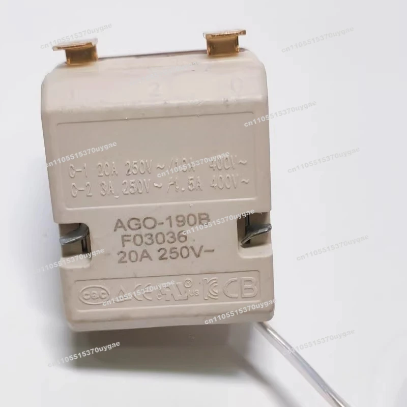 AGO-190B Fryer Fryer Temperature Limit Switch Thermostat 190 ℃ Temperature Control Valve 20A