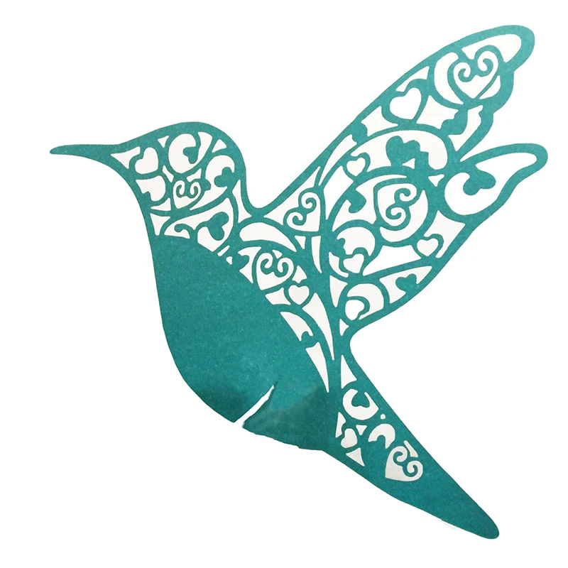 50 قطعة تحلق الحب الطيور كأس للنبيذ اسم مكان بطاقة استحمام الطفل مقعد بطاقات الجدول علامة عيد ميلاد الزفاف الحدث حفلة زخارف للحانات