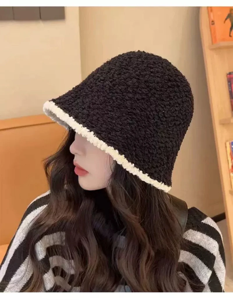 Simple Fashion hat Personality Warm Knitted Women's hat Minimalist Seasonal hat for Layering